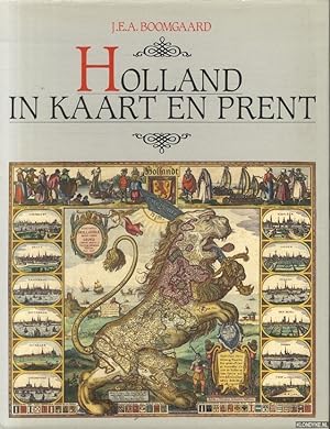 Imagen del vendedor de Holland in kaart en prent a la venta por Klondyke