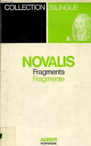Imagen del vendedor de Fragments - Collection Bilingue. a la venta por Le-Livre
