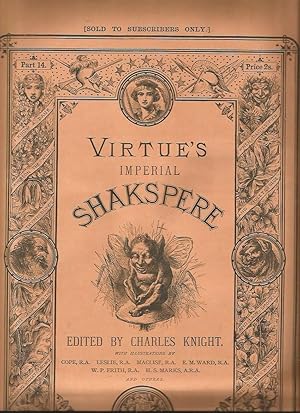 Bild des Verkufers fr Virtue's Imperial SHAKSPERE (Shakespeare) Part 14 zum Verkauf von Peter White Books