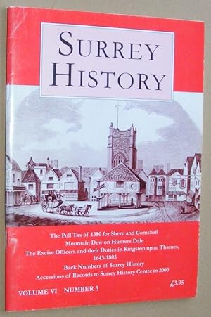 Seller image for Surrey History Volume VI Number 3 for sale by Nigel Smith Books