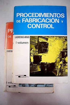 Imagen del vendedor de Procedimientos de fabricacin y control a la venta por Alcan Libros