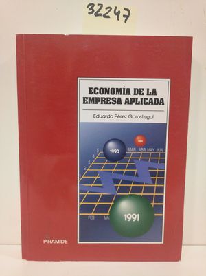 Seller image for ECONOMA DE LA EMPRESA APLICADA for sale by Librera Circus