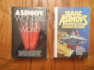 Two (2) Book Isaac Asimov edited Lot, including: Wonders of the World and Isaac Asimov's Marvels ...