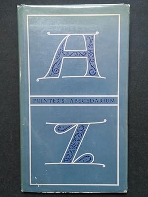 Seller image for Printer's ABECEDARIUM. for sale by Bjarne Tokerud Bookseller