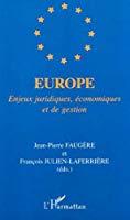 Seller image for Europe : Enjeux Juridiques, conomiques, Et De Gestion for sale by RECYCLIVRE