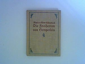 Bild des Verkufers fr Die Freiherren von Gemperlein zum Verkauf von ANTIQUARIAT FRDEBUCH Inh.Michael Simon