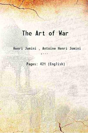 Seller image for The Art of War 1862 for sale by Gyan Books Pvt. Ltd.