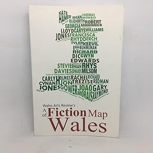 Bild des Verkufers fr WALES ARTS REVIEW'S A FICTION MAP OF WALES. zum Verkauf von Any Amount of Books