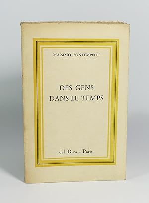 Imagen del vendedor de Des gens dans le temps a la venta por Librairie L'Autre sommeil