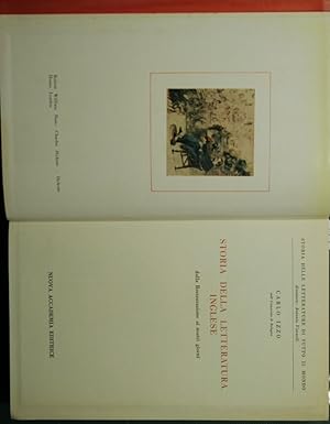 Bild des Verkufers fr Storia della letteratura inglese dalla Restaurazione ai nostri giorni zum Verkauf von Antica Libreria Srl
