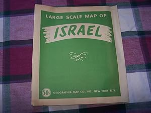 Large Scale Map of Israel