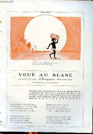 Imagen del vendedor de Vou au blanc, fantaisies en vers a la venta por Le-Livre