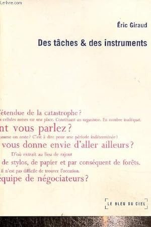 Imagen del vendedor de Des tches & des instruments a la venta por Le-Livre