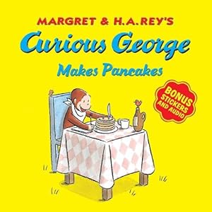 Seller image for Curious George Makes Pancakes (with Bonus Stickers and Audio) (Paperback) for sale by Grand Eagle Retail