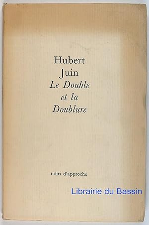 Seller image for Le Double et la Doublure for sale by Librairie du Bassin