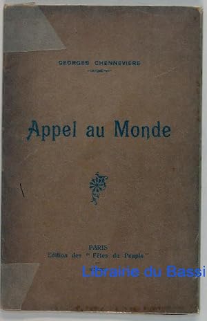 Appel au Monde