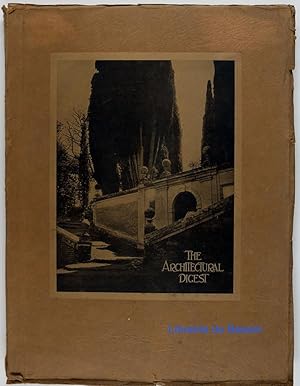 The Architectural Digest A Pictorial Digest of California's Best Architecture Volume VIII Number 1