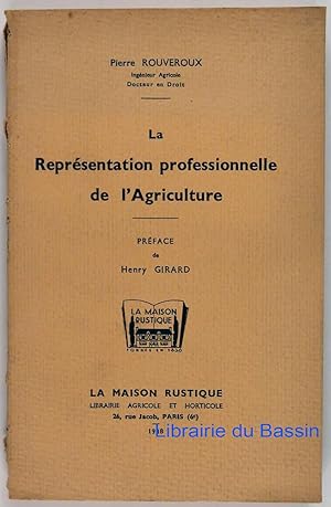 La représentation professionnelle de l'Agriculture