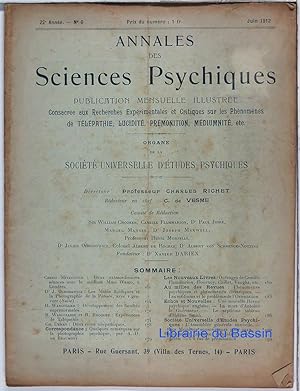 Annales des Sciences Psychiques n°6