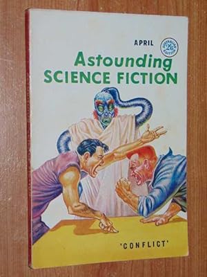 Bild des Verkufers fr Astounding Science Fiction April 1959. To Run The Rim. Robin Hood's Barn. Guppy. By New Hearth Fires. Seedling. Study In Still Life zum Verkauf von Serendipitous Ink