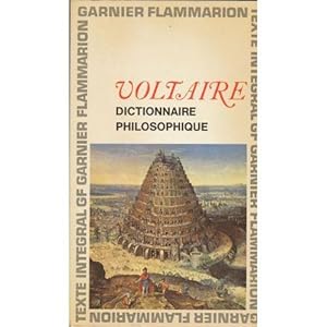 Image du vendeur pour Dictionnaire philosophique 2020-573 Garnier 1964 BE 1 1 mis en vente par Des livres et nous