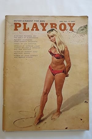Seller image for PLAYBOY MAGAZINE JUNE 1968 for sale by Sage Rare & Collectible Books, IOBA