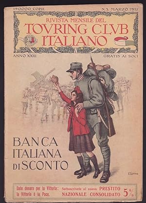 Rivista Mensile del Touring Marzo 1917 Molisano Larino San Salvatore Monferrato