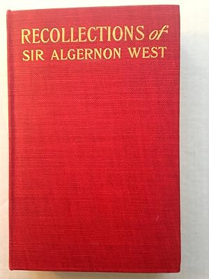 Seller image for RECOLLECTIONS 1832 to 1886. for sale by T. Brennan Bookseller (ABAA / ILAB)