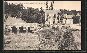 Carte postale Tre-Auray, Le Pont de Tre-Auray