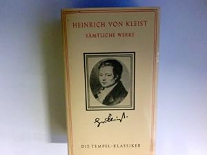 Sämtliche Werke. Hrsg. von Paul Stapf/ Die Tempel-Klassiker