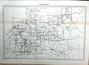 Bild des Verkufers fr Eisenbahnen "Original-historische Landkarte. Deutsches Reich zum Verkauf von Antiquariat Kastanienhof