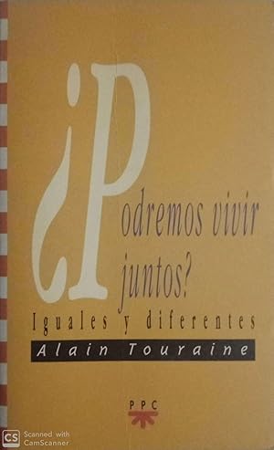 Imagen del vendedor de Podremos vivir juntos? Iguales y diferentes a la venta por Llibres Capra