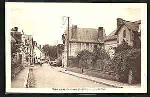 Carte postale Neung-sur-Beuvron, Grande-Rue, vue de la rue