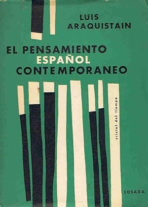 Immagine del venditore per EL PENSAMIENTO ESPAOL CONTEMPORNEO venduto da Librera Torren de Rueda