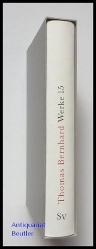 Bild des Verkufers fr Werke, Bd. 15: Dramen I. Herausgegeben von Manfred Mittermayer und Jean-Marie Winkler. zum Verkauf von Antiquariat Beutler