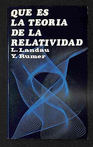 Seller image for Que es la Teora de la Relatividad for sale by Els llibres de la Vallrovira