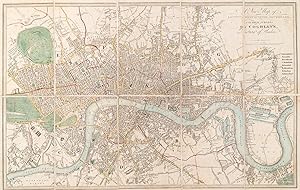 Bild des Verkufers fr A New Map of London, Westminster, Southwark, And Their Suburbs for Coghlan's Picture of London. zum Verkauf von Robert Frew Ltd. ABA ILAB