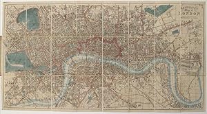 Reynolds's Map and Strangers Guide Through London. [Title on map: Reynolds's Map of London Divide...