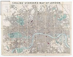 Collins' Standard Map of London.