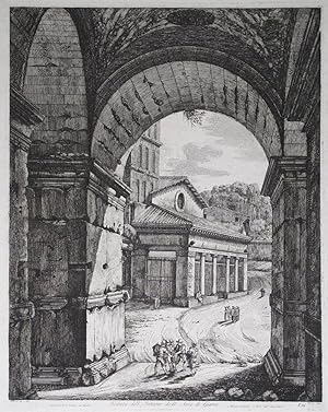 Bild des Verkufers fr Veduta dell'Interno dell Arco di Giano. zum Verkauf von Robert Frew Ltd. ABA ILAB