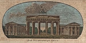 Bild des Verkufers fr (Das Brandenburger Thor) . zum Verkauf von Antiquariat Clemens Paulusch GmbH