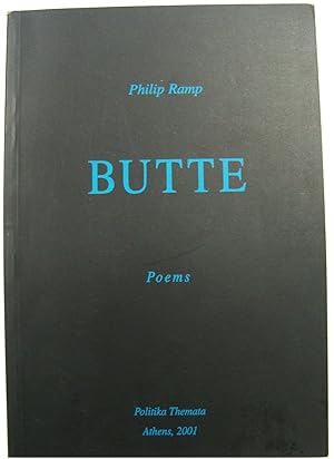 Imagen del vendedor de Butte: Poems a la venta por PsychoBabel & Skoob Books