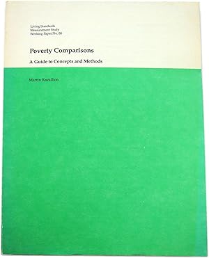 Bild des Verkufers fr Poverty Comparisons: A Guide to Concepts and Methods zum Verkauf von PsychoBabel & Skoob Books