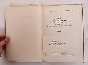 Imagen del vendedor de Rysunki Marcelego Bacciarellego: W Zbiorach Muzeum Narodowego W Warszawie (Drawings Of Marcello Bacciarelli, Collection National Museum Of Warsaw) a la venta por Mullen Books, ABAA