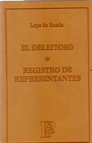 Imagen del vendedor de El deleitoso / Registro de representantes a la venta por Librera Cajn Desastre