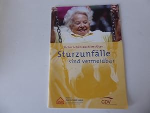 Image du vendeur pour Sicher leben auch im Alter. Sturzunflle sind vermeidbar. Heft mis en vente par Deichkieker Bcherkiste