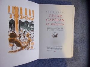 Seller image for Csar Caperan ou la tradition for sale by arobase livres