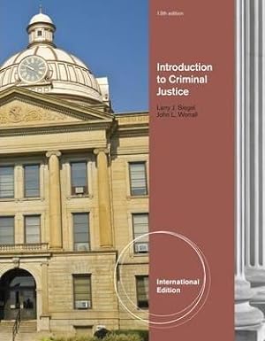 Seller image for International Edition - Introduction to Criminal Justice, 13e for sale by READINGON LLC
