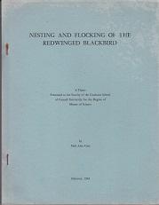 Image du vendeur pour Nesting and Flocking of the Redwinged Blackbird. mis en vente par Buchversand Joachim Neumann