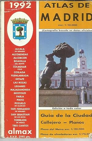 Atlas de Madrid: Guia de la ciudad. 1992